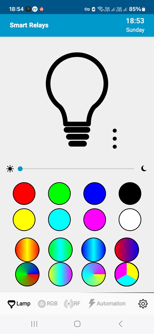 اپلیکیشن خانه هوشمند برای کنترل سرپیچ هوشمند