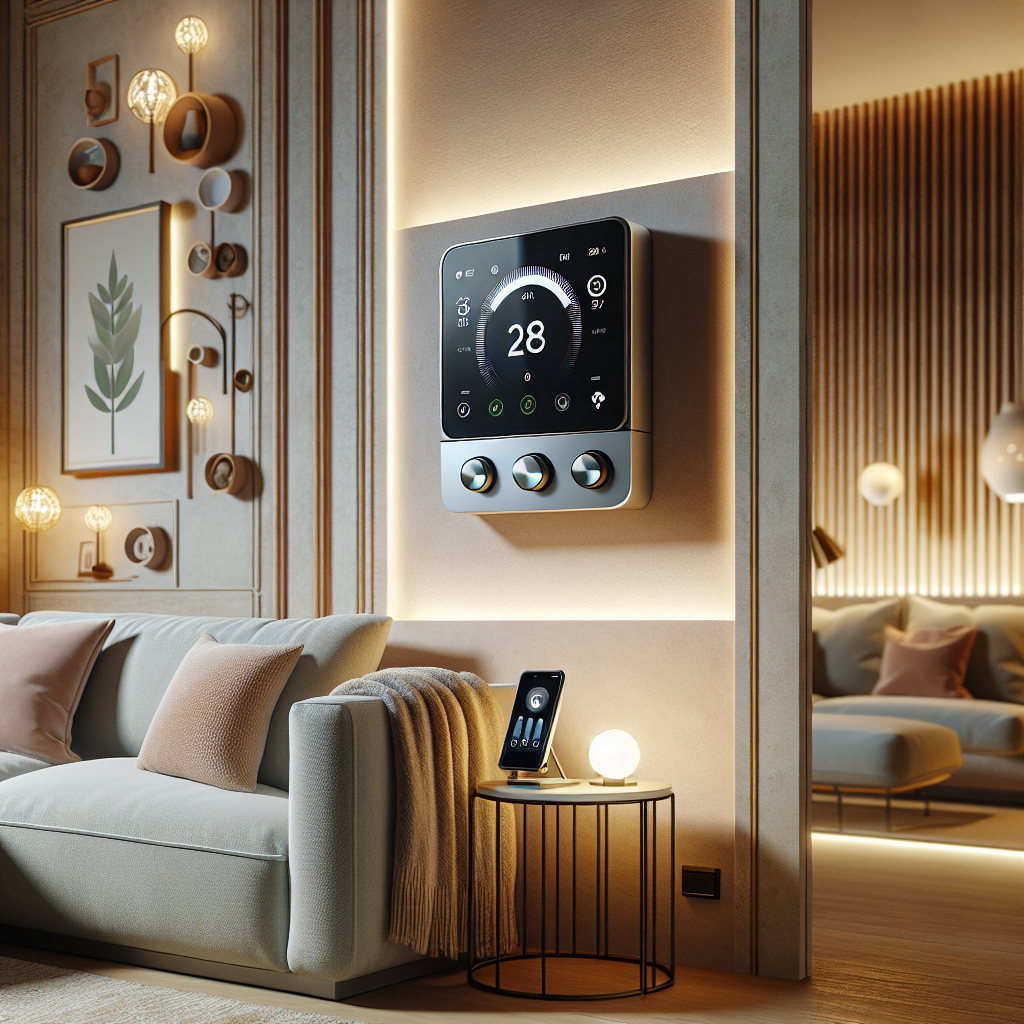 کنترل سرمایش و گرمایش هوشمند