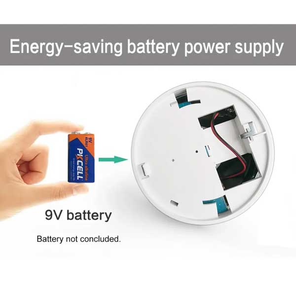 باتری سنسور دود و حریق هوشمند